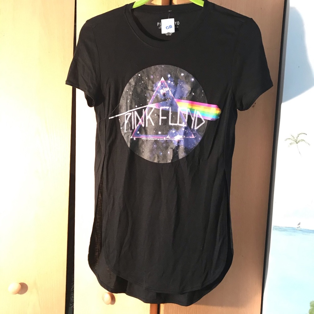 Pink Floyd Black Graphic Tee Sz Small